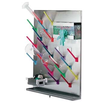 Modular stainless steel drying rack, 32 assorted color