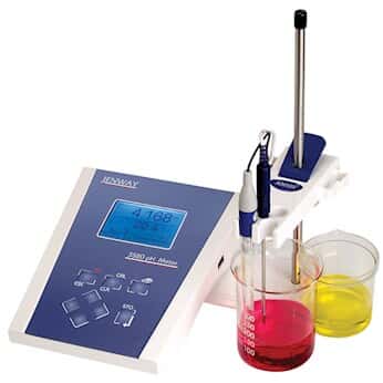 Jenway 3520 Advanced Digital pH Meter Kit w/GLP, glass electrode, ATC, buffers; 230 V/UK