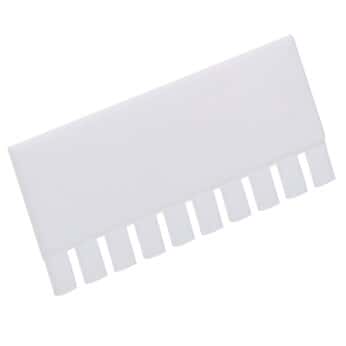 Cole-Parmer Dual Mini-Gel System Comb, 10 Wells, 1.0mm Thick; f/28575-00