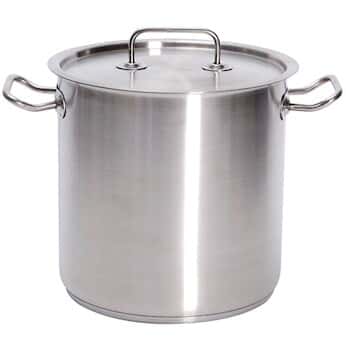 Cole-Parmer Utility Tank with Lid, 304 Stainless Steel