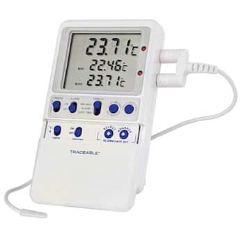 Traceable High-Accuracy RTD General Purpose Digital Thermometer with Calibration; 1 Wire Probe