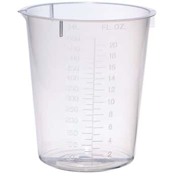 Cole-Parmer elements Plastic Beaker, Transparent PP, 6