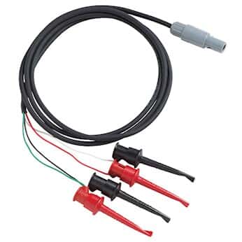 Fluke Calibration 2373-LPRT Adapter, Lemo to Mini Grabbers (4-Wire)