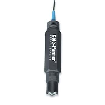 Cole-Parmer R-Series pH electrode, 10-ft cable, 100 K Ohms Pt RTD