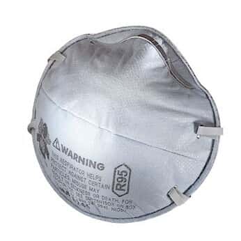 3M 8246 Specialty Particulate Disposable Respirators, R95, Standard, acid gas