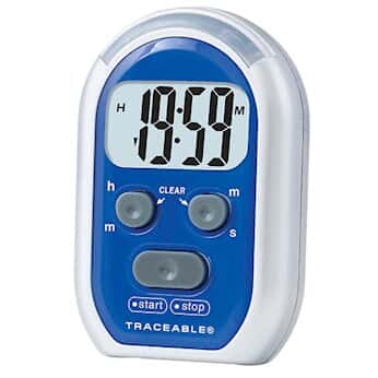 Traceable Vibrating Digital Timer with Calibration