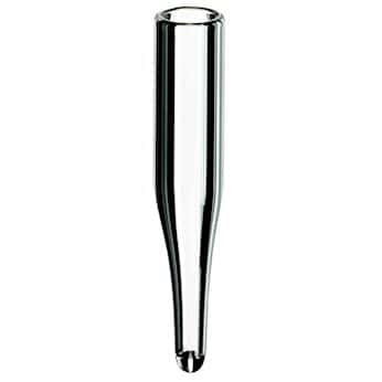 Kinesis Limited-Volume Insert, Glass, Conical Bottom, Silanised, 0.1 mL 1000/pk