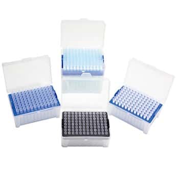 Cole-Parmer Universal Pipette Tips with Filter, Sterile, 1250 μL; 10 Racks x 96 Tips
