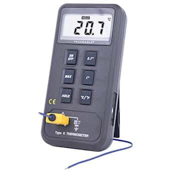 Traceable Thermocouple Thermometer with Data Output and Calibration
