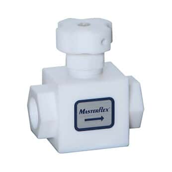 Masterflex Chemically Inert Metering Valve, 300 L/min Air and 9 L/min Water