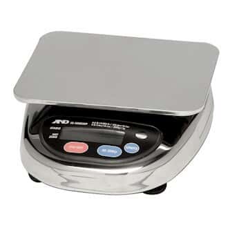 A&D Weighing HL-3000WPN Portion Control Washdown Scale, 3000g x 1g (NTEP)