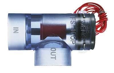 Masterflex Liquid Flow Switch for Non-Threaded Plastic Piping, Gray PVC Housing, 3/4