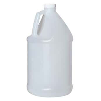 Cole-Parmer BPC1051 Pre-Cleaned Round Narrow-Mouth Jug Bottle, HDPE, Level 1, 2 L; 84/Cs