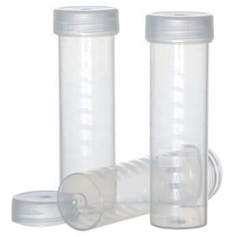 Environmental Express UC475-NL Ultimate Cup, Digestion Cups with Natural Linerless Caps, 50 mL; 500/Pk
