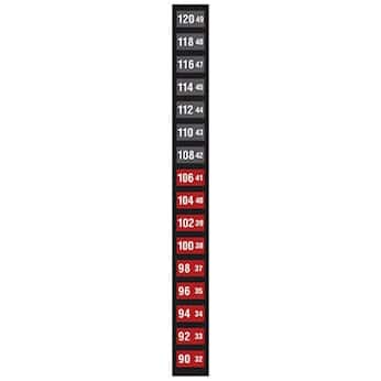 Digi-Sense Reversible 16-Point Vertical Temperature La