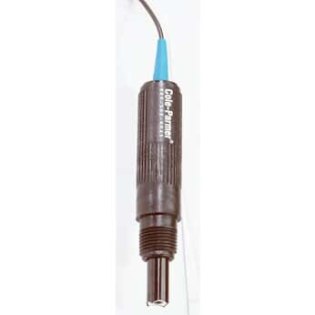 Cole-Parmer In-Line pH Electrode with Tuff-Tip, No ATC Element, tinned ends