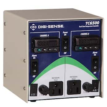 Digi-Sense 2-Zone Temperature Controller; RTD, 120V/15