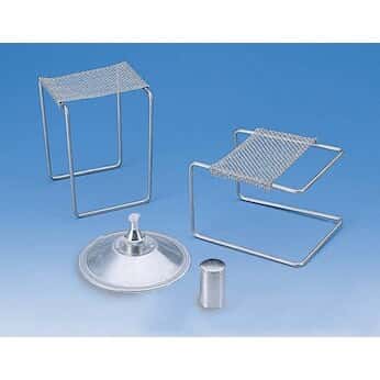 Cole-Parmer Alcohol Lamp Two-Way Stand, Holds Samples 4 to 5