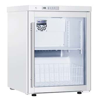 Haier HYC-68A(115V/60Hz) 2.4 Cu Ft 2-8℃ Glass Door Counter-top Pharmacy Refrigerator, 115 VAC, 60 Hz