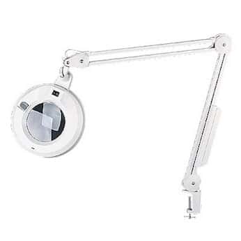 Luxo 17115LG Clamp-mount illuminated magnification system; 45