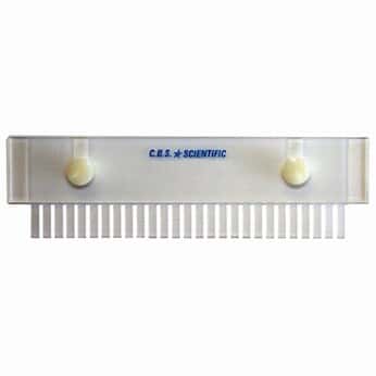 Cole-Parmer Comb for Horizontal Mid-Size Gel System; 27 Wells, 1.5 mm Thick