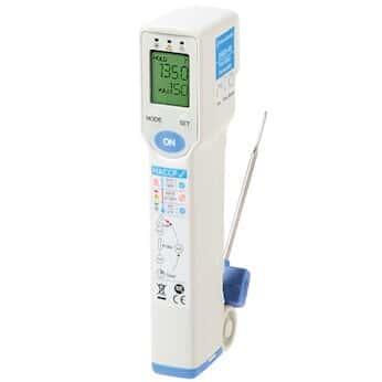 Digi-Sense Food Safety Infrared (IR) Thermometer with Probe, NIST-Traceable