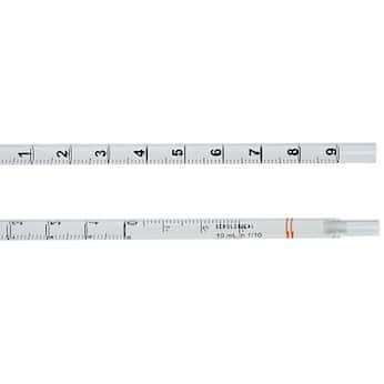 Cole-Parmer Open-Ended Serological Pipette, 10 mL, Ind. Pack; 200/Cs