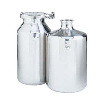Eagle Stainless Stainless steel sanitary bottle; 10 liter, 4