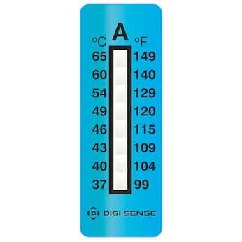 Digi-Sense Irreversible 8 and 9-Point Temperature Labe