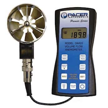 Pacer DA410 Precision Vane Anemometer with 2.75
