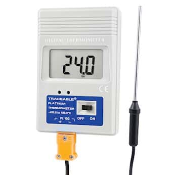 Traceable Remote-Monitoring RTD Thermometer with Calibration