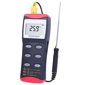 Traceable Thermocouple Thermometer with Memory and Calibration