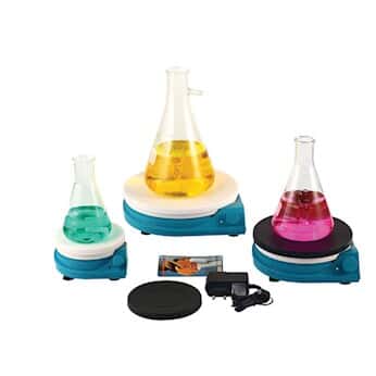 Lab Companion AAA330315B Round top Magnetic Stirrer with silicon plate cover, 5L, 100-240V