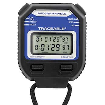 Traceable Universal Digital Stopwatch with Calibration