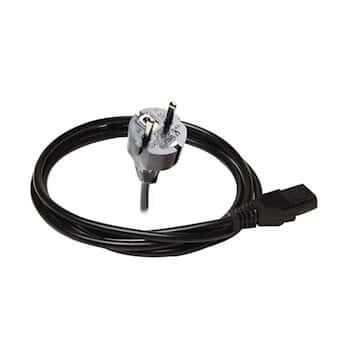 Cole-Parmer StableTemp Power Cord with Plug for Hot Plates & Stirrers, Euro 250 VAC