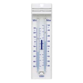 Digi-Sense Liquid-In-Glass Maximum/Minimum Thermometer; -35 to 50C (-30 to 120F), Organic Liquid Fill