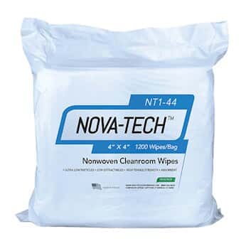 High-Tech Conversions NT1-44 Cleanroom wipes, non-wove