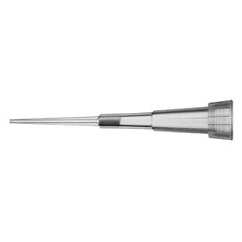 Cole-Parmer Pipette Filter Tips 0.1 to 1 µl; PP, clear, graduated, sterile, with filters, 10 racks, 960/pk