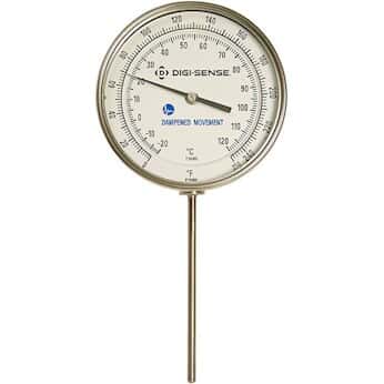 Digi-Sense Dampen Back-Con Bimetal Thermometer 5