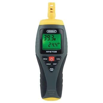 General Tools EP8709 Multi-Function Humidity Meter with Dew Point