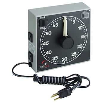 Dimco-Gray 300 Large Dial Darkroom Timer/Controller, 60 minute; 115 VAC