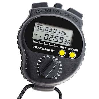 Traceable Countdown 1-Channel Digital Stopwatch with C