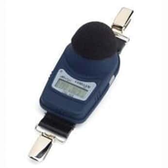 Casella CEL-350IS Individual Intrinsically Safe micro noise badge, with mounting clips