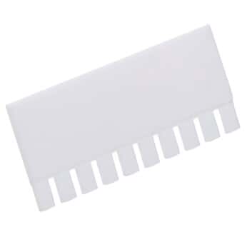 Cole-Parmer Dual Mini-Gel System Comb, 10 Wells, 0.5mm Thick; f/28575-00