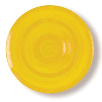 BrandTech 759241 Round Caps for Ultra-Micro UV-Cuvettes, Yellow, 100/pack
