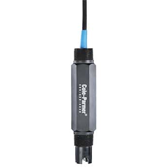 Cole-Parmer Solution Grounded High-Na pH Probe, DJ/PPS/100Ohm RTD; Plug/BNC