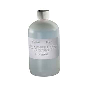 Cole-Parmer Ammonia standard, 100 ppm ammonia as nitrogen, 475 mL bottle