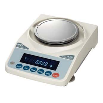 A&D Weighing FX-2000I Toploading Balance 2200g x 0.01g Ext.Calibration, Comparator, RS-232