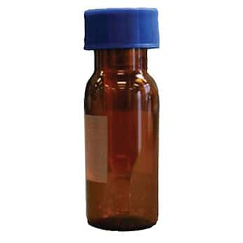 Kinesis KX+ Vial and Cap Kit, 0.3 mL, Screw Top Amber Glass Vials, Pre-Slit PTFE/Silicone Septa, Mass Spec Quality; 100/pk