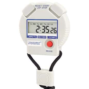 Traceable Large-Digit Stopwatch/Chronograph with Calib